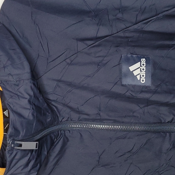 💰NWT! ADIDAS ▪︎ MEN'S NAVY WINDBREAKER JACKET ▪︎ SIZE XL - Picture 3 of 9